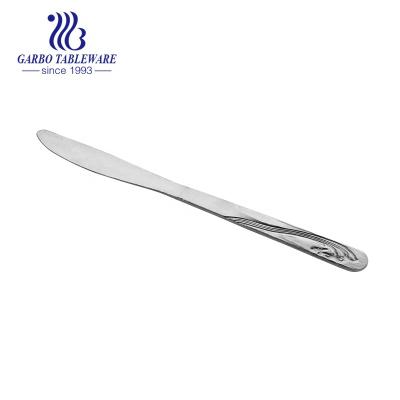 China Good Quality Viable Chinese Cutlery Knife Set Stainless Steel Flatware Set Table Serving Home Dinner Knife for sale