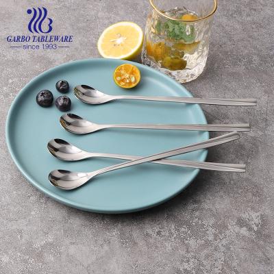 China Viable 201 Stainless Steel Spoon Bulk Factory Maker Metal Ice Cream Scoop For Dessert for sale