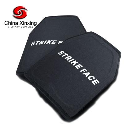 China The plate could be used in conjunction with the vest and be used alone China Xinxing Level III ICW Ballistic Plate 10*12 Ballistic Bullet Proof Plate NIJ for sale