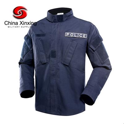 China CHINA XINXING Clothing ACU Army Combat Breathable Deep Blue Military Tactical Uniform for sale