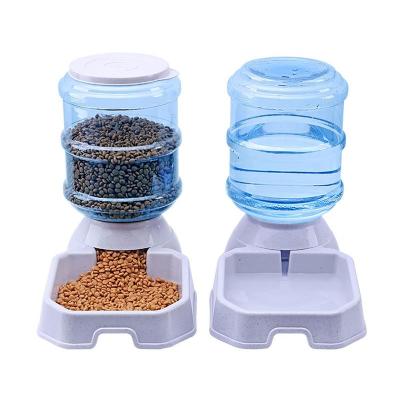 China Automatic Drinking Water Bottles Dog Bowl Driver Dog Bowl Large Capacity Auto Dog Food Stand High Quality Dog Food Automatic Drinking Water Bottles for sale