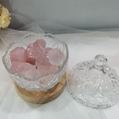 China Modern high quality natrual crystal rock rose salt lamp for sale