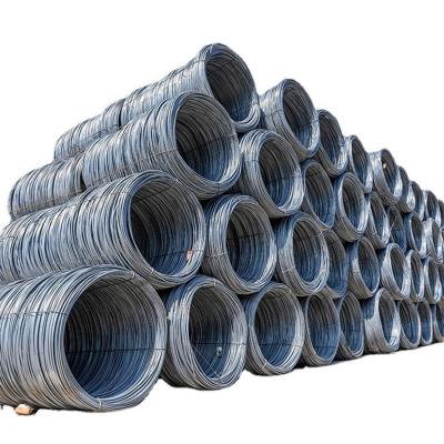 China Building Materials 5.5mm 6.5mm 8mm 10mm Hot Rolled 12mm Low Carbon Steel Wire Rod In Coils Low Carbon Iron Wire Rod Prices for sale