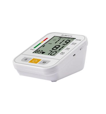 China 2021 New Style High Quality Wholesale Latest Design Medical Electronic Detect Blood Pressure Monitor Machine 142mm*108mm*70mm (Not Include Wristbands) for sale