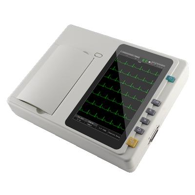 China Wholesale High Quality Portable Plastic Ecg Machine Digital Filters Complete 3 Channel Mindray Ecg Machine From China for sale