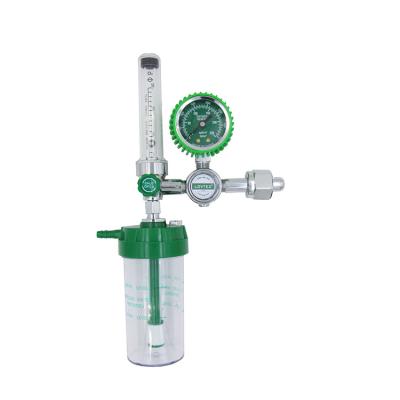 China Metal Low Cost High Quality Hospital Digital Oxygen Medical Voltage Regulator With Flowmeter Humidifier for sale