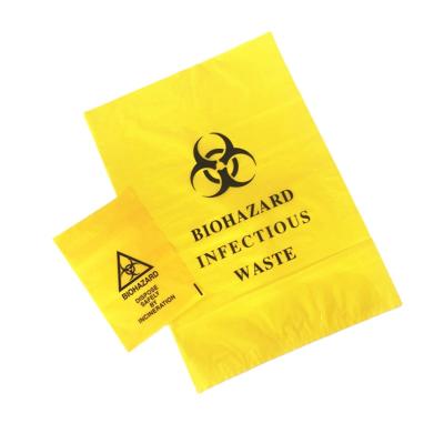 China Wholesale China Safety Cheap High Quality Medical Plastic Disposable Biohazard Waste Waste Bag For Hospital for sale