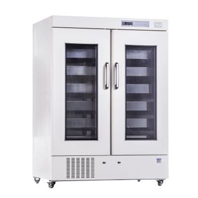 China Many Years Factory CE Approved Vertical Hospital Refrigeration Equipment Blood Storage Refrigerator 1008L for sale