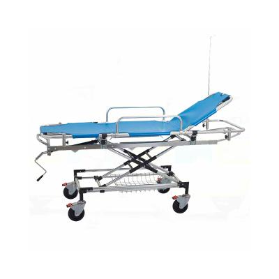 China Wholesale Aluminum Alloy Factory High Rescue Hospital Emergency Medical Transport Stretcher for sale