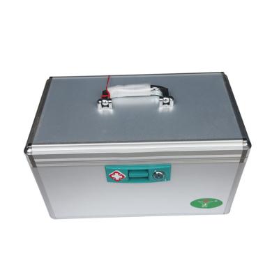 China High Capacity China Customs Service Hostipal Metal Aluminum Medicine Box Empty First Aid Box For Home for sale