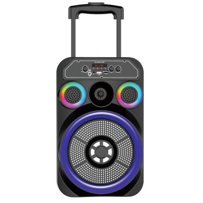 China Dual 8inch Portable BT PA Rechargeable Private Speaker JBK Audio Radio Yes PRO BT Speaker Rechargeable for sale