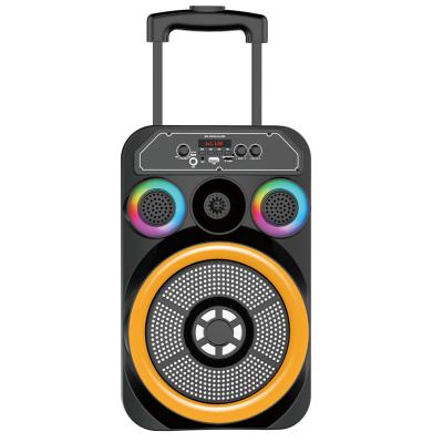 China Yes PRO New BT 8inch PA Portable Rechargeable Private Speaker JBK BT Dual 8inch Speaker Portable Audio Radio for sale