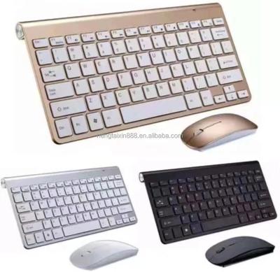 China Waterproof Mini Portable Wireless Gaming 2.4G BT Computer Laptop Keyboards Mouse Combos Gaming Mouse Keyboard Combo for sale