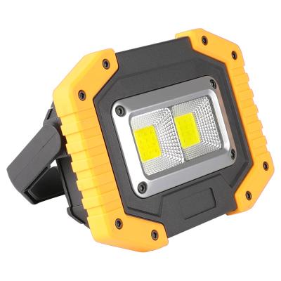 China Offroad Portable Rechargeable Work Lamp Solar Flood Light Post COB Standing Led Running Light Flood Beam Light New Works for sale