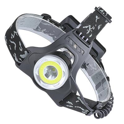 China Wholesale Outdoor Activity Rotary Zoom Headlight Beam Range Focusing Warning Long Led Torch Light Waterproof Rechargeable Bike Led Headlight for sale