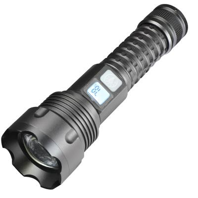 China Outdoor Activity P50 USB Flashlight Ultra Bright Rechargeable Torch Light Outdoor LED Search Flashlights and Torches Tactical Searchlight for sale