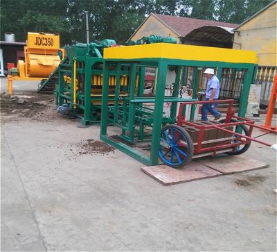 China qt4-20C automatic concrete block machine sale in Mozambique Te koop