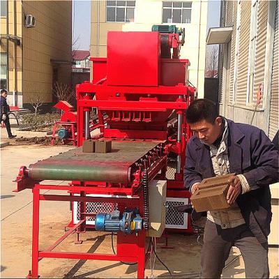 China JL4-10 mud brick making machine for working at home(from china) Te koop