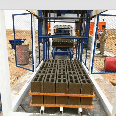 Chine qt915 block machine Brick Making Machine Brick Production Line hollow block à vendre