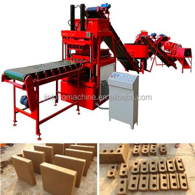 China interlocking brick machine JL4-10 fully automatic hydraulic block clay brick making machine en venta