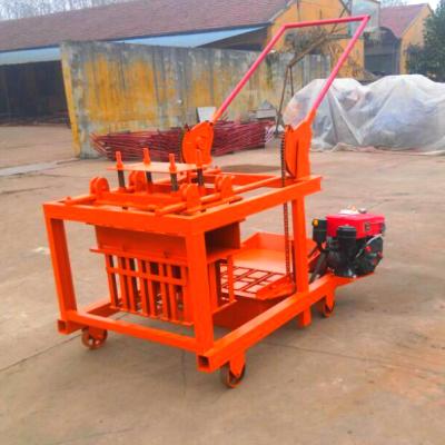 China egg laying concrete block making machine qmr4-45 hollow brick machine for sale