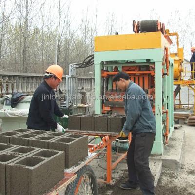 China qt4-15 automatic concrete block machine,machine de fabrication de parpaings automatique for sale