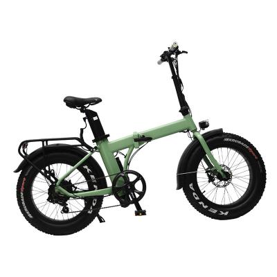 China City road aluminum alloy ebike electric folding bike e bicycle cheap urban fat tire 48v 500w 750w with seatpost hidden battery for sale