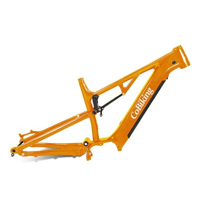 China Bafang mountain ebike M500 M600 mid drive ebike aluminum frame full 27.5/29 inch 250W 500w 36V 48v bicycle Bafang suspension for sale