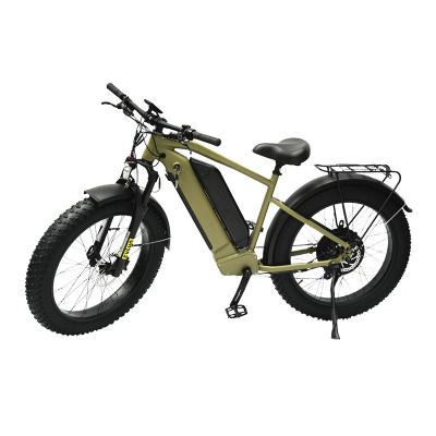 China Aluminum alloy 1200W high performance 26Ah lithium battery fat snow/electric beach/dirt mountain bike for sale