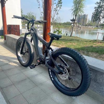 China Full carbon fiber e mtb suspension 48v 1000w 26 inch cube cube ebike full carbon fiber electric mountain bike suspension for sale