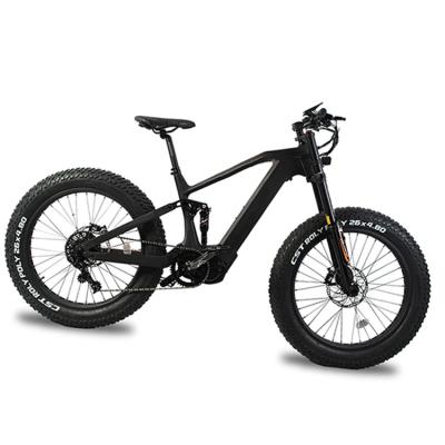 China 15Ah Hidden Mid Drive Battery 1000w Carbon Fiber Ebike Electric Recumbent Mountain Bike for sale