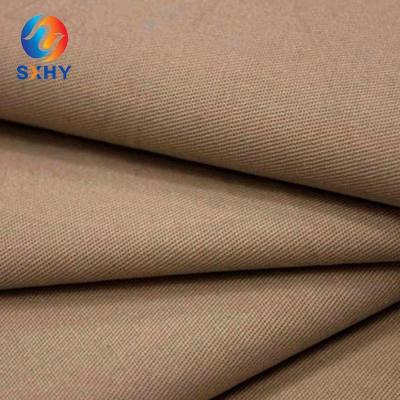 China Waterproof Custom Solid 235GSM Dyed 60% Cotton 40% Polyester 20*16 Twill CVC Shirting 120*60 Woven Polyester Blend Fabric for sale