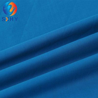 China Waterproof Polyester Cotton TC 65/35 45*45 133*94 Poplin Plain Dyed Women Dress Fabric For Shirt for sale