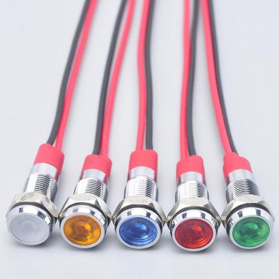 China Panel Switch Top Selling Red Blue Yellow Green Led Lights Push Button With 2 Bin Flexible Led Light Button for sale