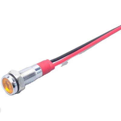 China high quality 6mm indicator light with LED light 3A center point YF6-D-150 red ce YF6-D-150 ZHEJIANG 250V CHYF IP68 for sale