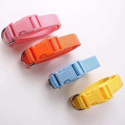 China Custom Durable Hunting High End Adjustable Nylon Wholesale Dog Collar for sale