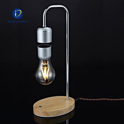 China Modern Warm Indoor Magnetic Levitation Bulb Table Lamp Floating Light Bulb Wireless Inductive Transfer zu verkaufen