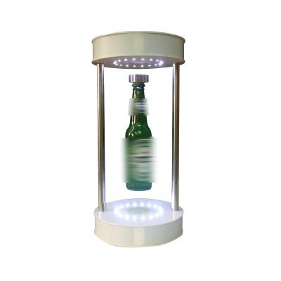 China Advertising POP Magnetic Levitating Display , Display Stand For Beer Bottles for sale