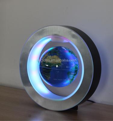 China Led Desk Lamp Magnetic Levitation And Rotation Light Floating Globe COG à venda