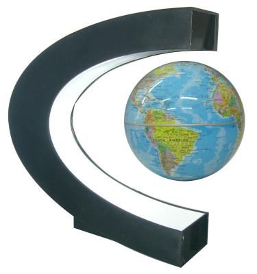 Cina World Map Globe Magnetic Levitation Magnetic Globe Technology Floating Earth Globe in vendita