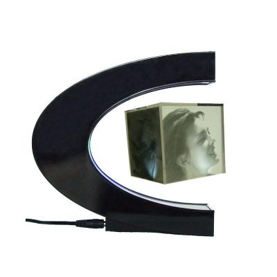 China Rotating Picture Frame Levit Decoration Floating Picture Frame Home Magnetic Present Shape Excellent C for sale