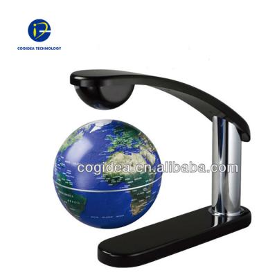 China Around The World Magnetic Levitron Gifts Cup Rotating Shape World Floating Globe for sale