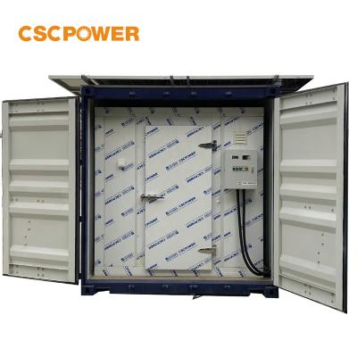 China Factory 20ft best mobile container cold storage room for fish meat vegetable, ice store solar cold room for sale