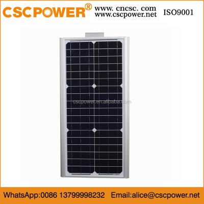 China CSCPOWER Hot Sale 40w Solar Led Street Light Lamp for sale