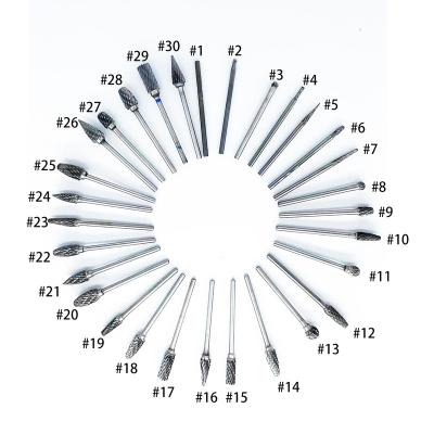 China Dental Areal cuticle clean carbide nail drill bit diamond for sale