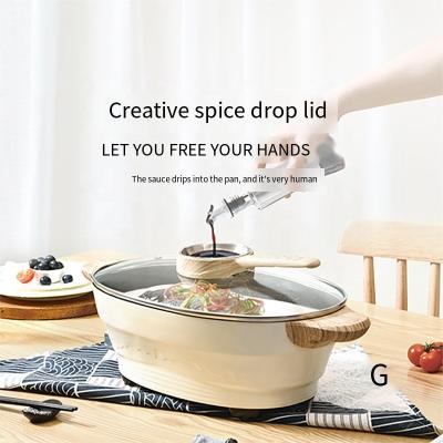 China 2023 Adjustable Electric Hot Pot Easily Cleaned From Factory New Multifunctional Portable Electric Hot Pot for sale