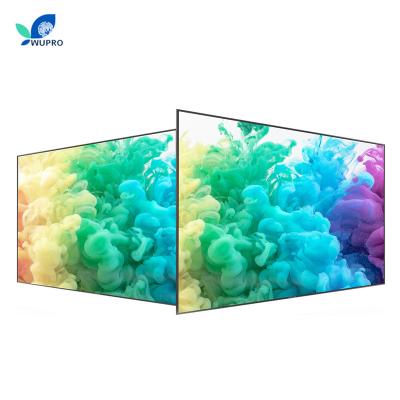 Κίνα [Support floor rising]PET crystal Wupro ALR 120 inch Projection Screen for UST projectors home theatre 4k projection screen προς πώληση