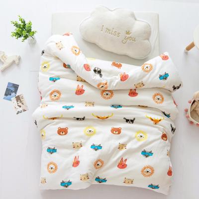 China Anti-static Soft Feeling Wrap Baby Print Muslin Cotton 100% Blanket Baby Blanket for sale