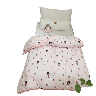 China Anti Static Cheap Bedding Set Cotton Summer Comforter Baby Kids Blankets for sale