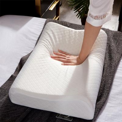 China Hot Sale Anti Dust Mite Hotel Pillow Memory Sponge Rubber Home Pillow for sale